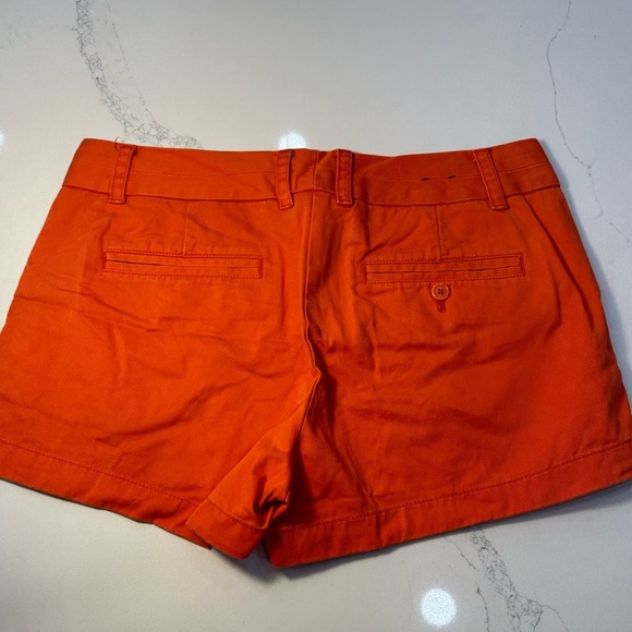 J Crew Orange Shorts Size 6 - Picture 5 of 8